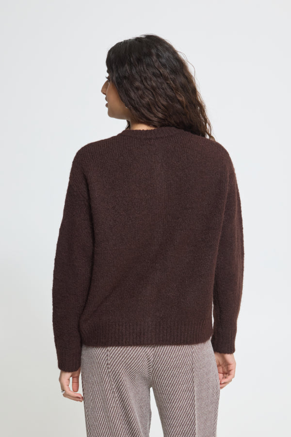 Ihbelablue Cardigan Chicory Coffee