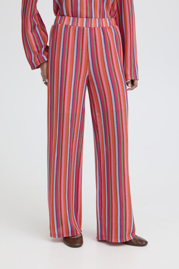 Ihlibella Trousers / Multi Stripe