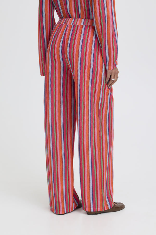 Ihlibella Trousers / Multi Stripe