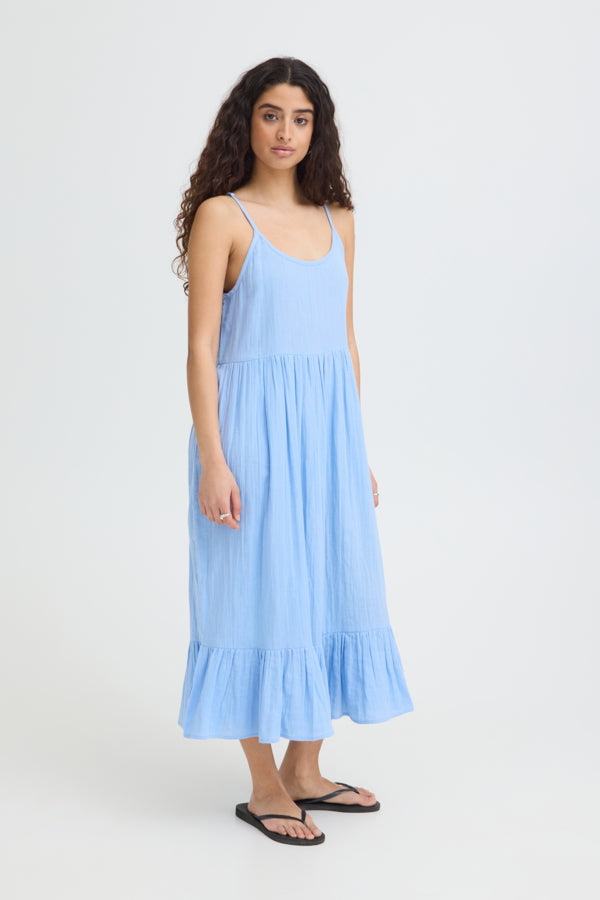 Iafoxa Midi Dress / Placid Blue – Domestic Science Home