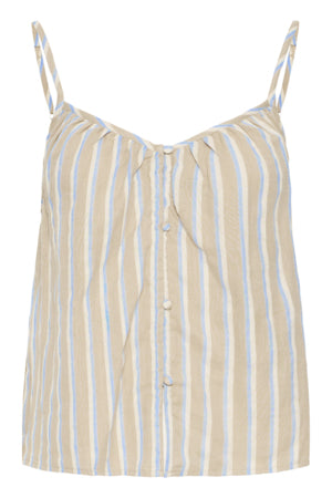 IAFOXA Singlet / Stripe Placid Blue