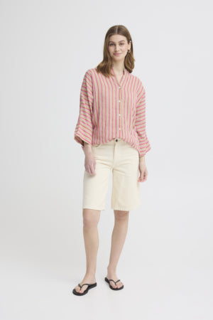 Iafoxa 3/4 Shirt / Azalea