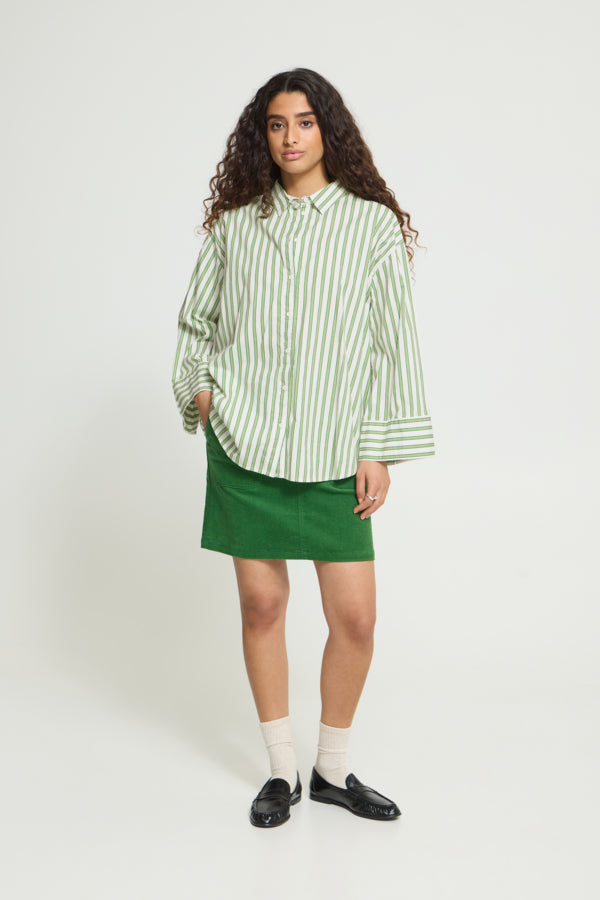 Ihgilu Shirt Green & White