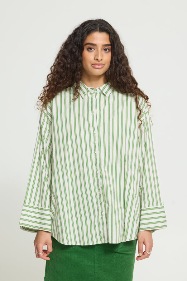 Ihgilu Shirt Green & White