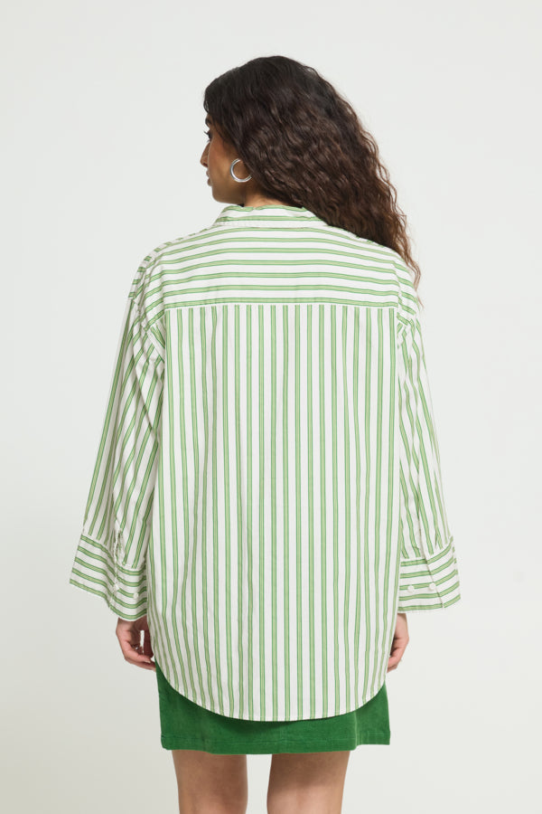 Ihgilu Shirt Green & White