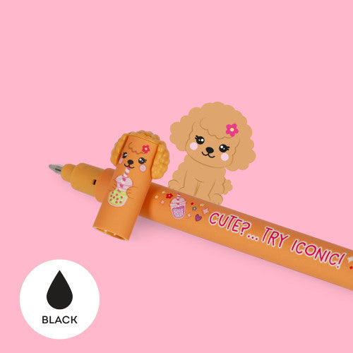 Set Of 3 Erasable Gel Pens / Dogs