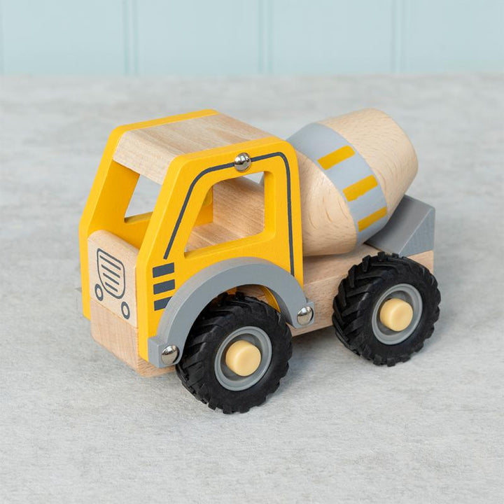 Wooden Push Along Vehicle / Cement Mixer