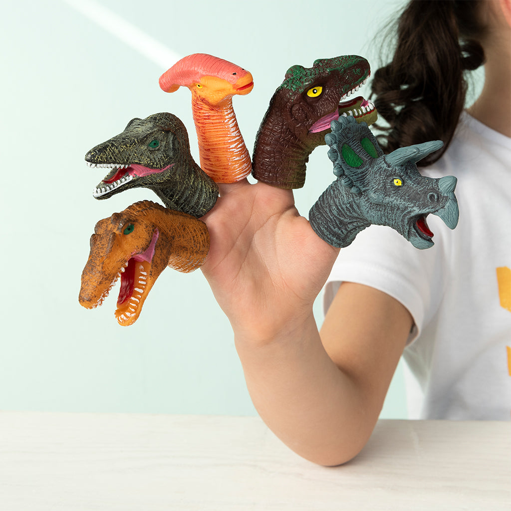 Animal Finger Puppets (set of 5) / Dinosaur