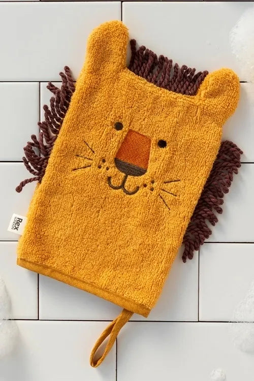 Baby Bath Mitt / Lion