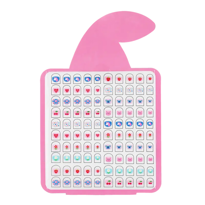 Children's nail stickers (pack of 100) - Cherry
