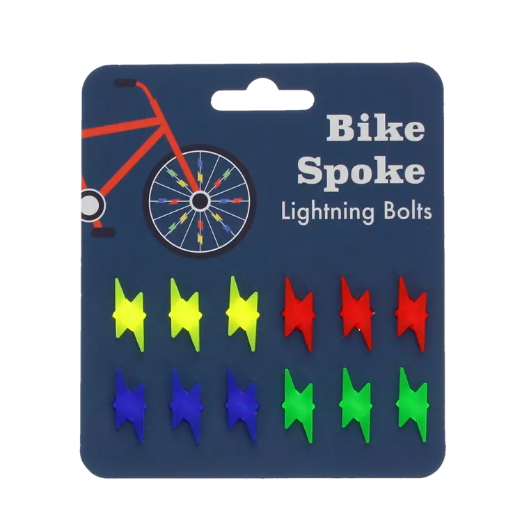 Bicycle Spoke Decorations  / Lightning Bolts