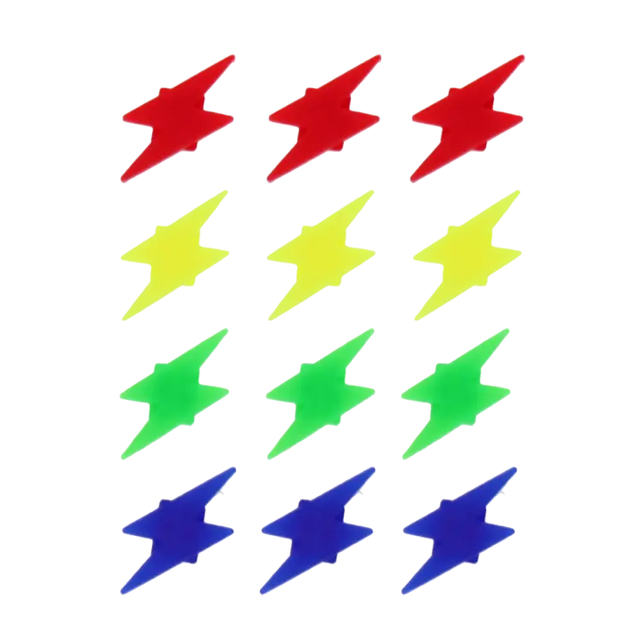 Bicycle Spoke Decorations  / Lightning Bolts