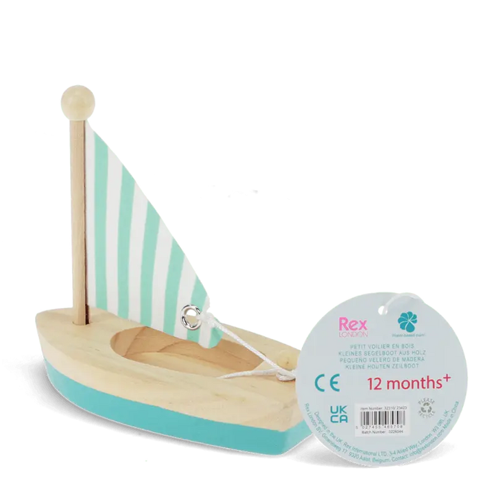 Wooden Sailing Boat
