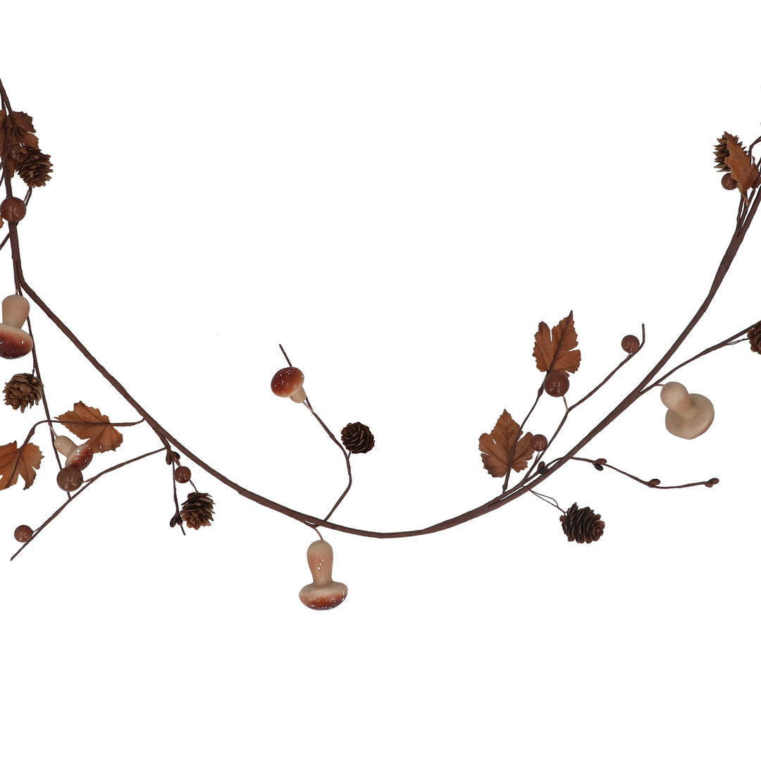 Toadstool & Cone Fine Garland