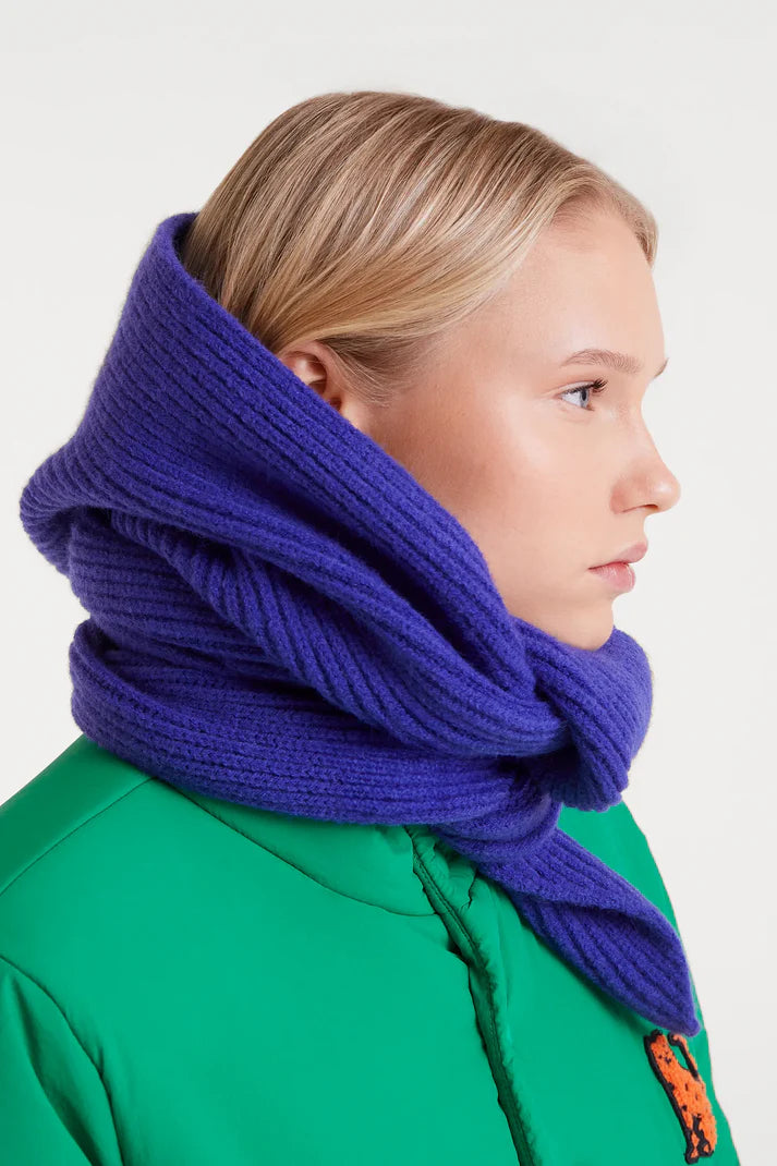 Beanie Scarf / Blue