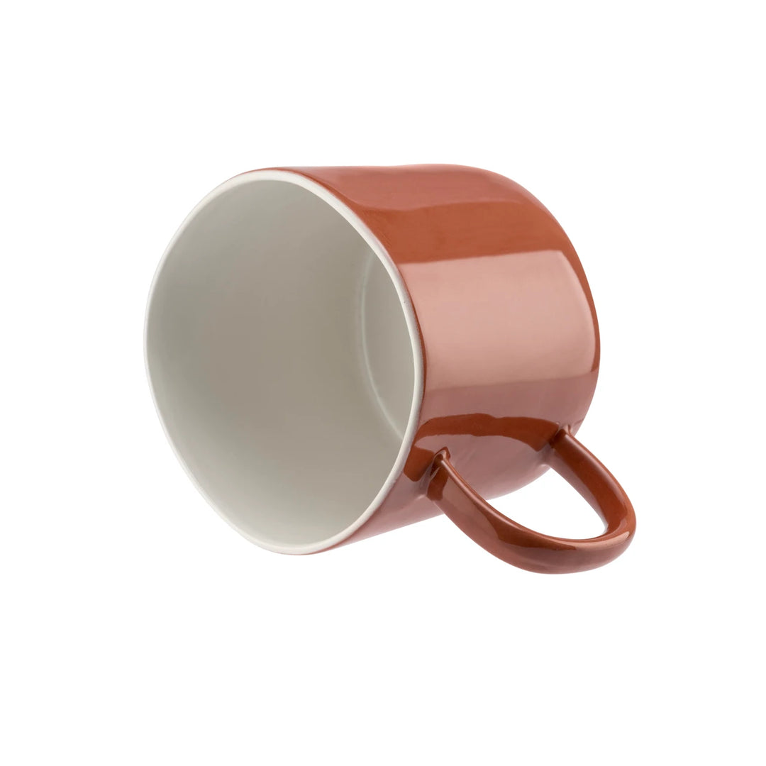 Quail Ceramic Coffee Cup / Terracotta