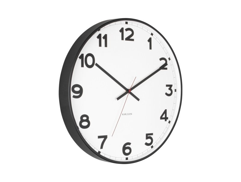 Classic Wall Clock Med 40cm / White