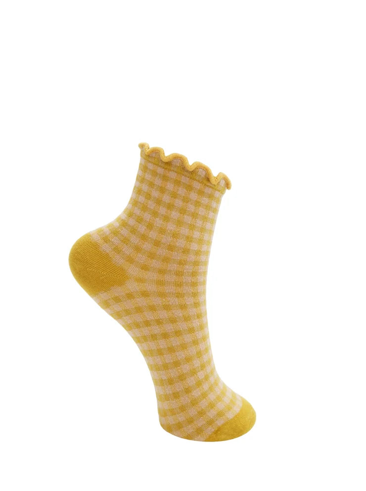 BCKAZA Socks / Mustard