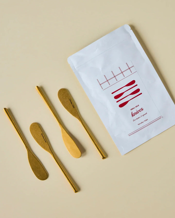 Butter Knife / Antique Gold