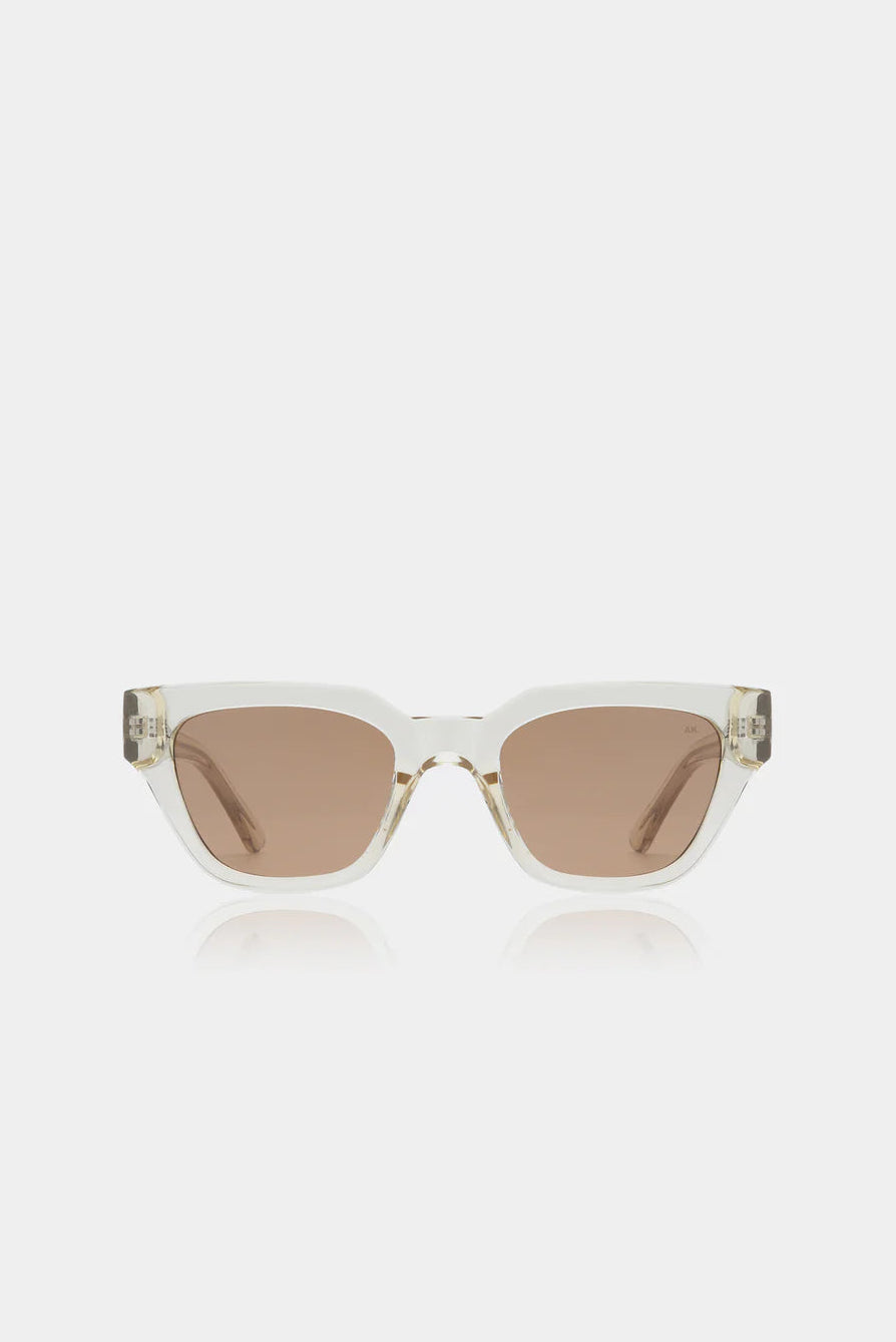 kaws ecru sunglasses