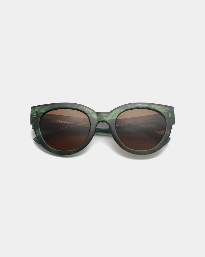 Lilly Sunglasses / Green Marble - Domestic Science Home
