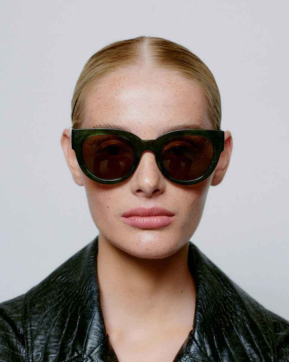 Lilly Sunglasses / Green Marble - Domestic Science Home