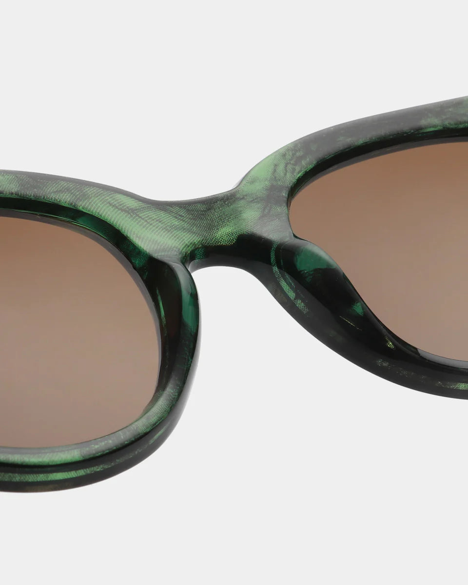 Lilly Sunglasses / Green Marble - Domestic Science Home
