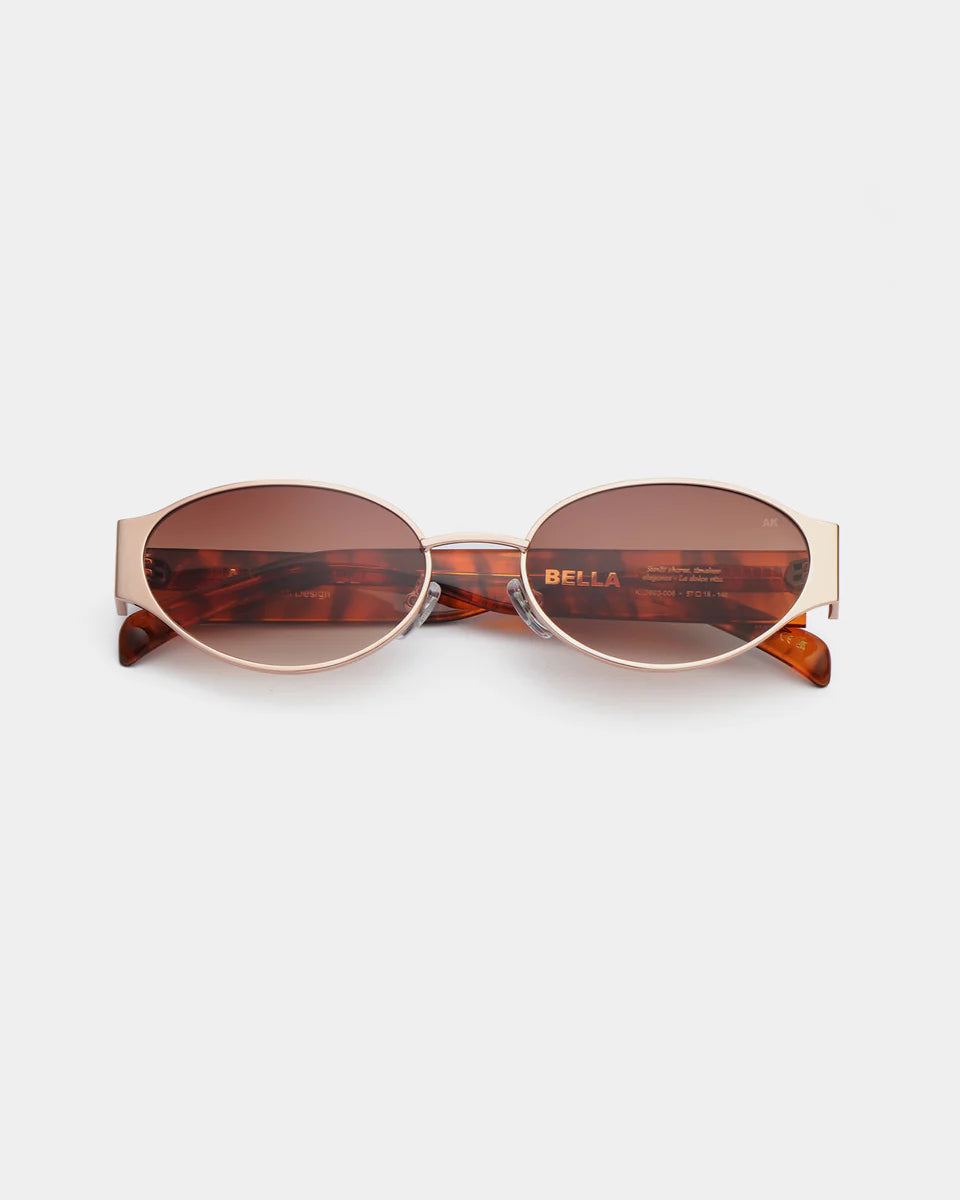 Bella Rosegold Havana Sunglasses - Domestic Science Home