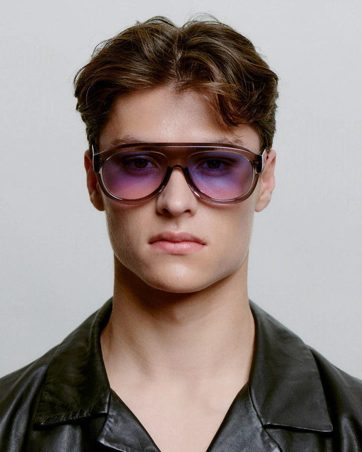 Rio Sunglasses / Grey Transparent - Domestic Science Home