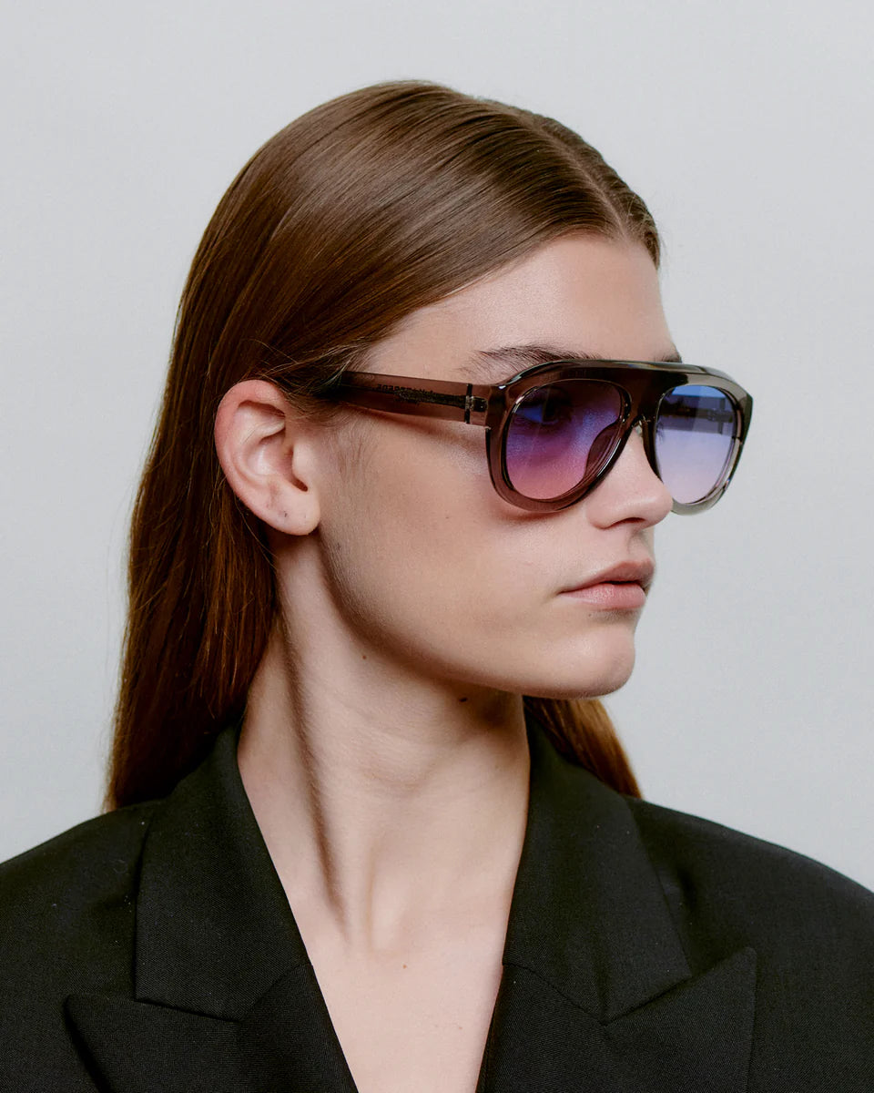 Rio Sunglasses / Grey Transparent - Domestic Science Home