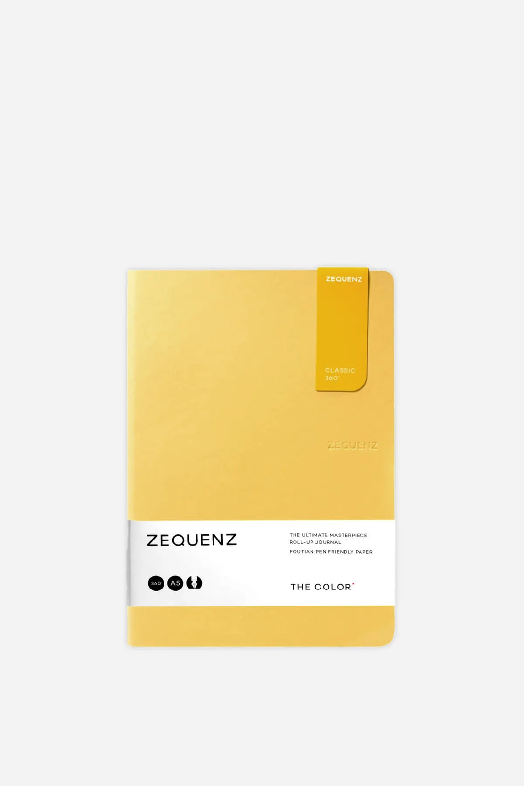Notebook A5 Blank / Mustard