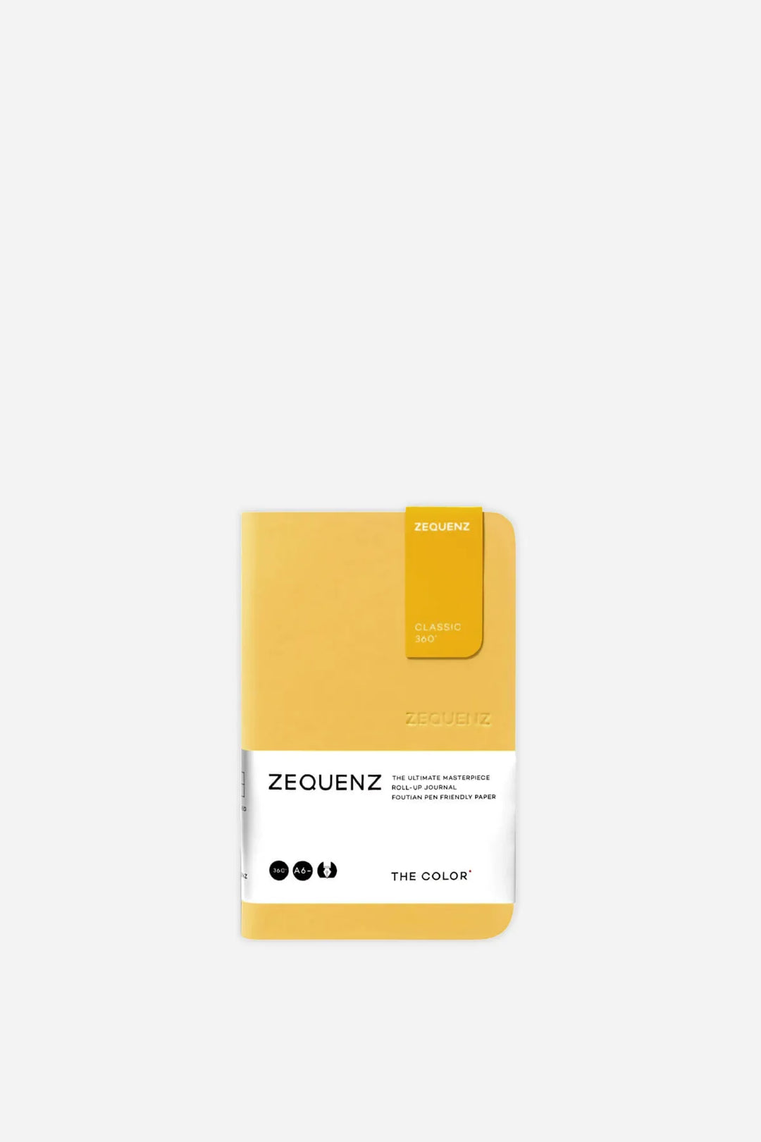 Notebook A6 Blank / Mustard