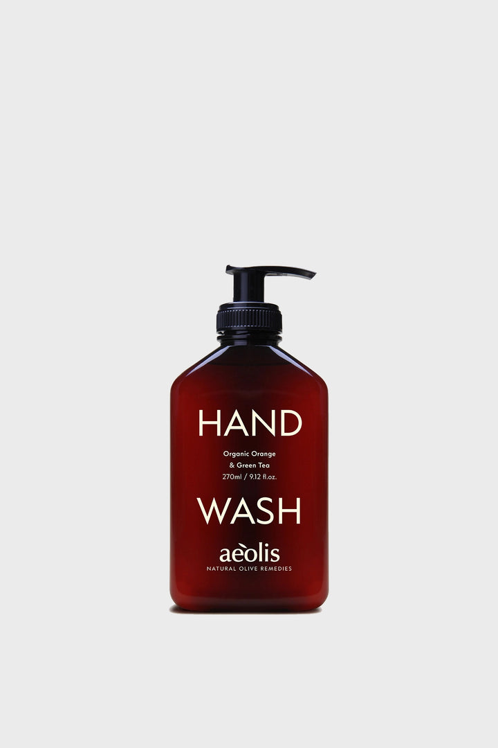 Aeolis Liquid Hand Wash Orange & Green Tea