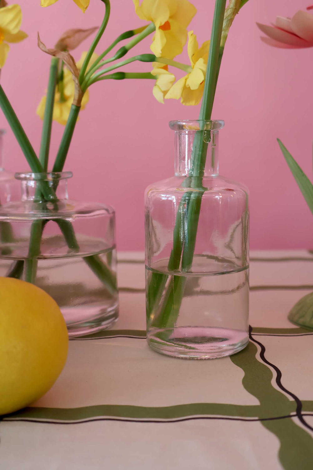 Anna Clear Glass Vase A / 13cm