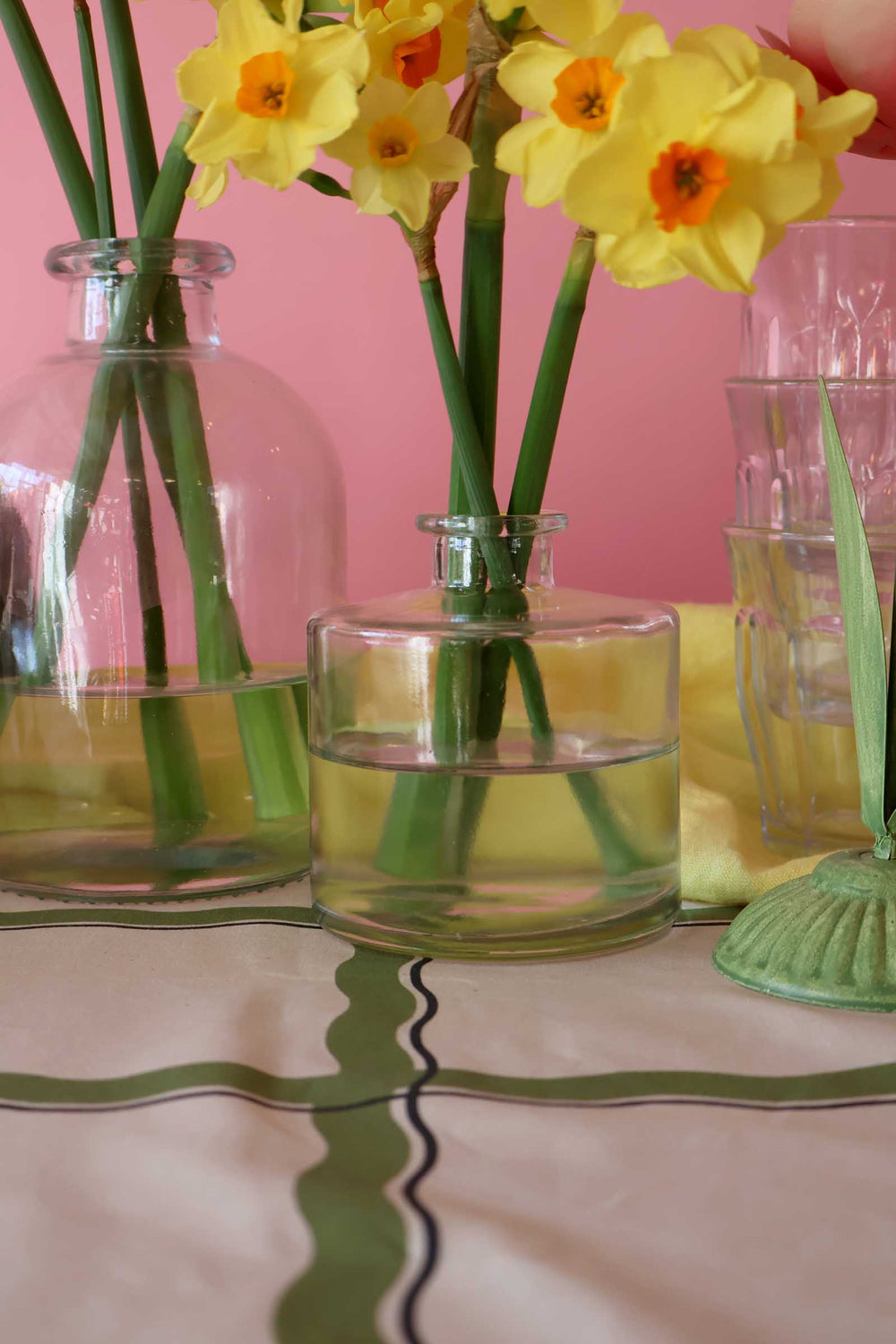 Anna Clear Glass Vase B / 10cm