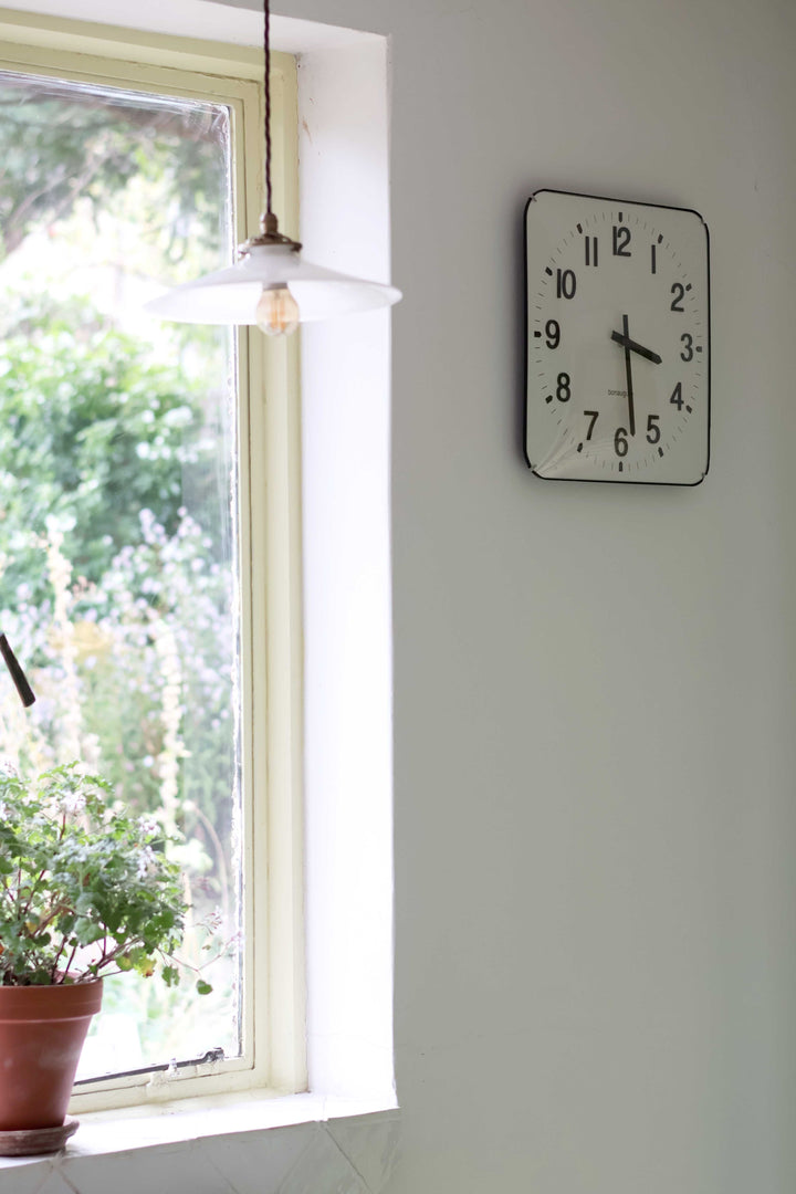 Aviator Square Clock