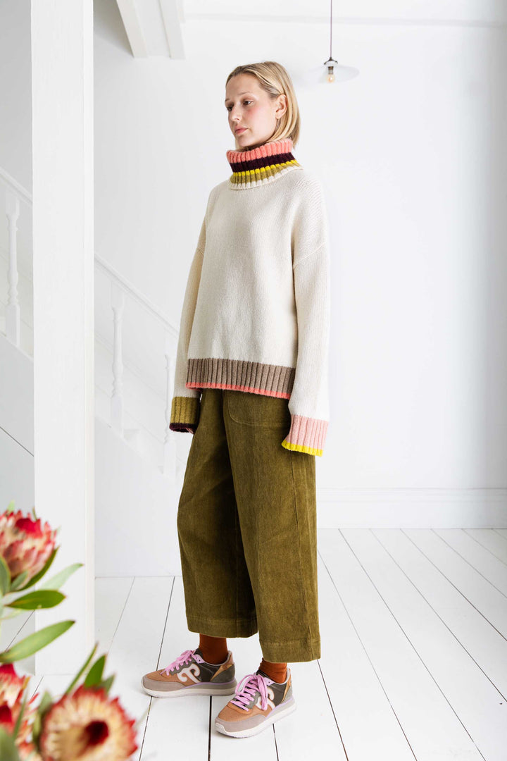 Bailey Jumper / Winter White Multi