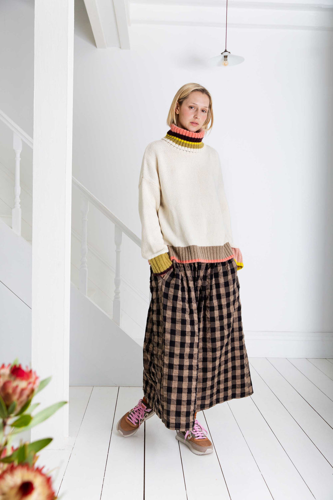 Bailey Jumper / Winter White Multi