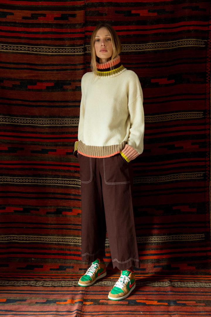 Bailey Jumper / Winter White Multi