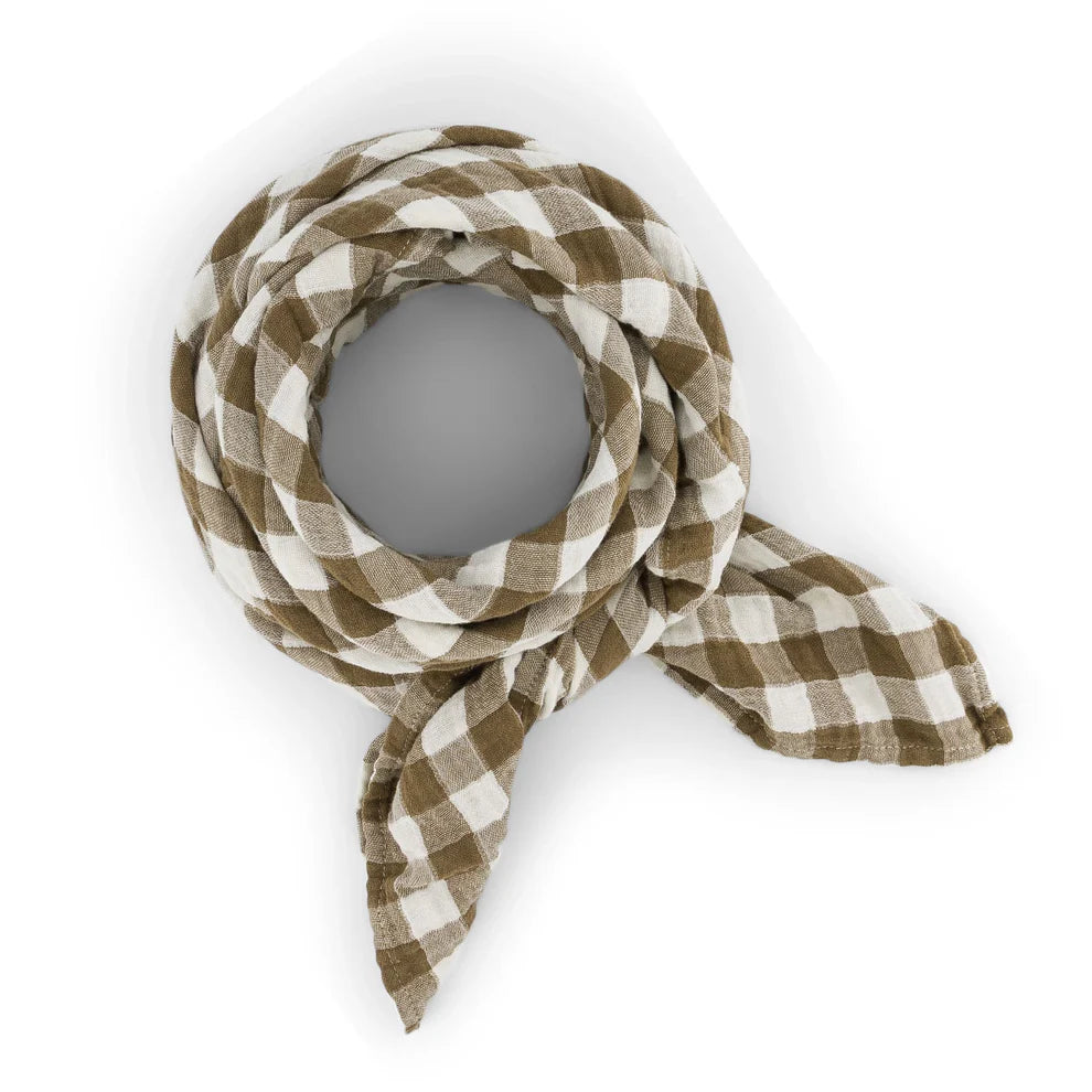 Baby Muslins / Gingham Natural - Domestic Science Home