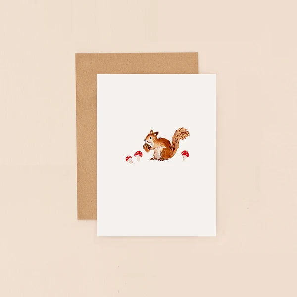 Squirrel Mini Card