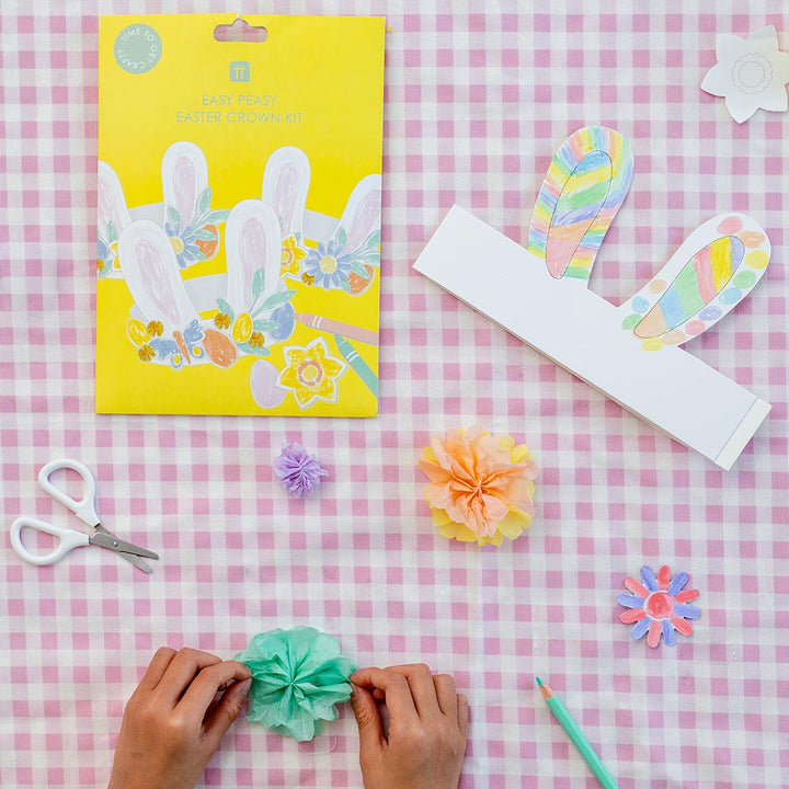 Spring Bunny DIY Headband Kit / 6pk