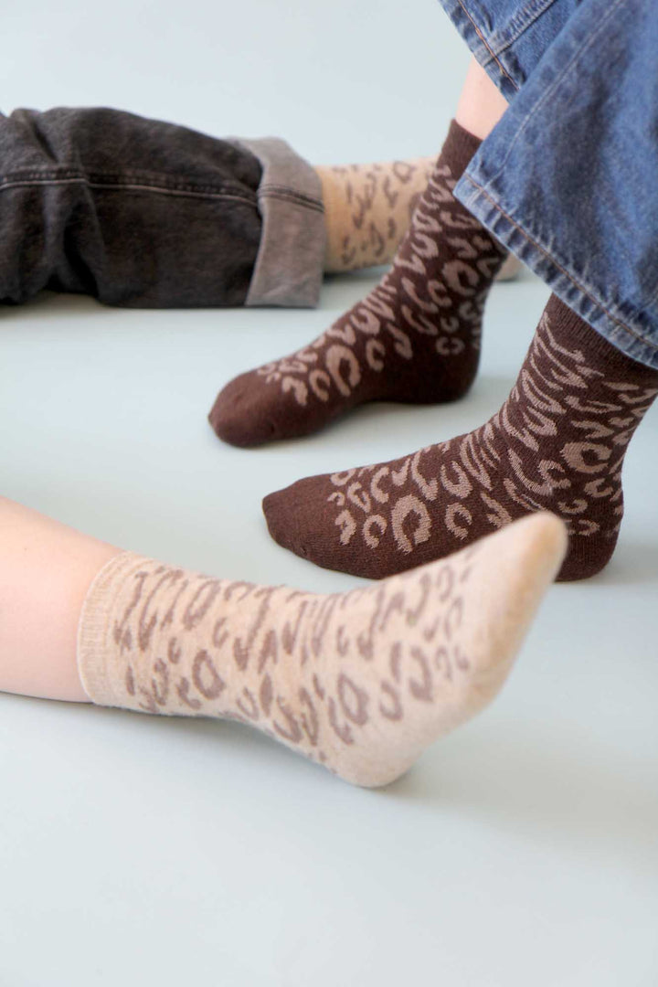 Bckaleen Wool Sock / Mocha