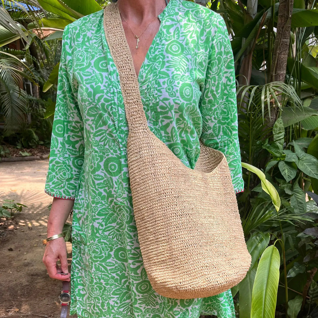 Boho Crochet Crossbody Bag