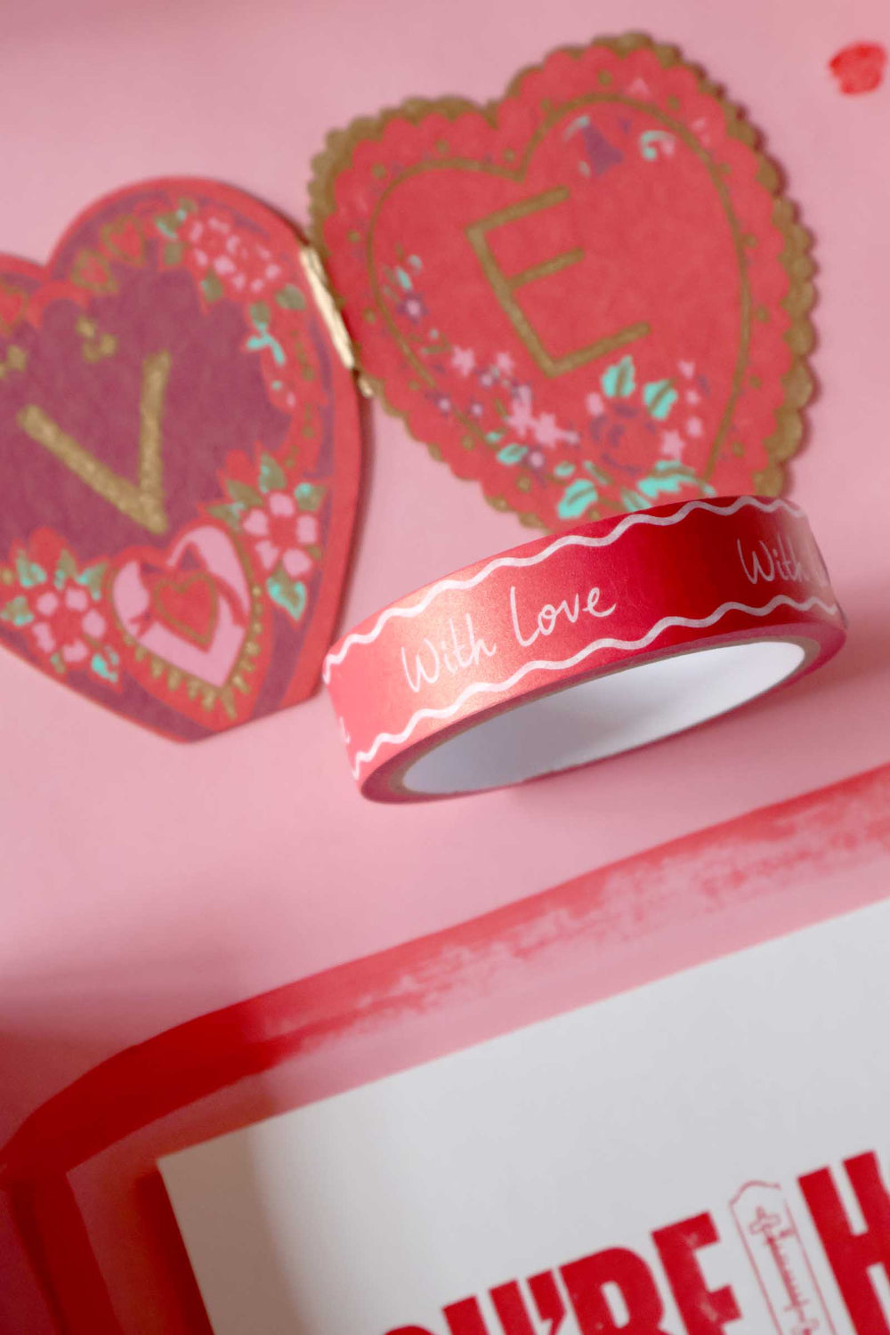 Bon Amour With Love Paper Tape 20m