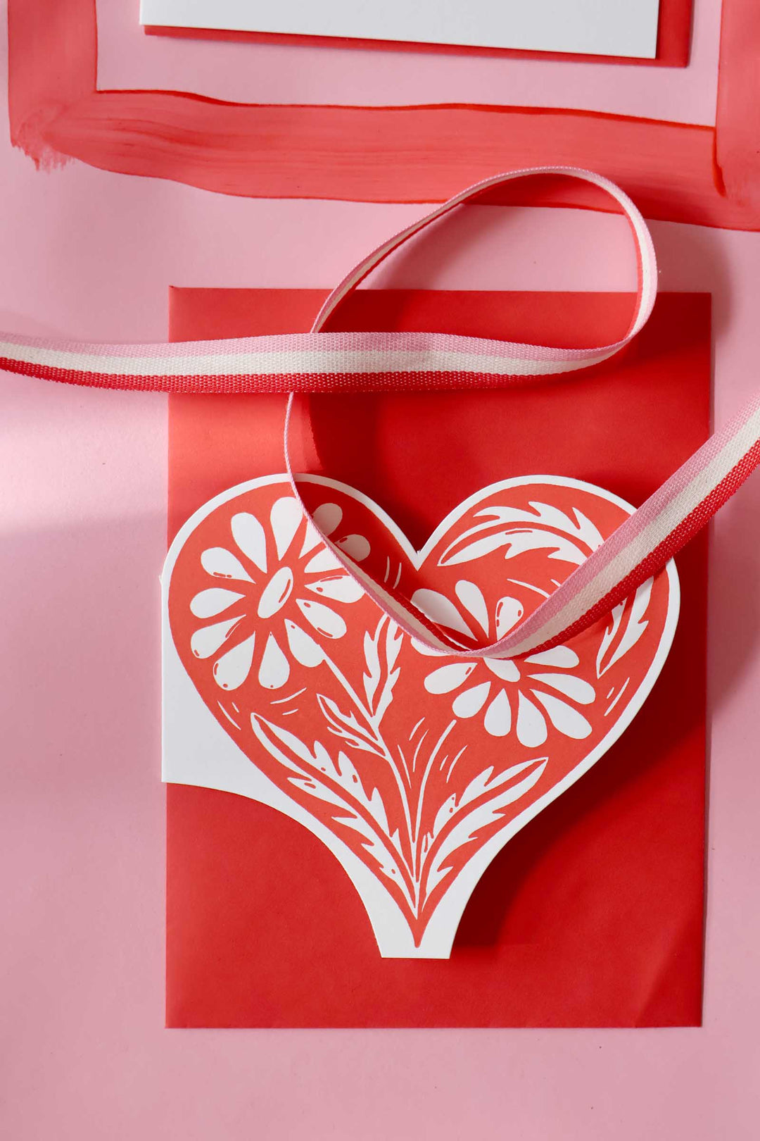 Botanical Heart Card