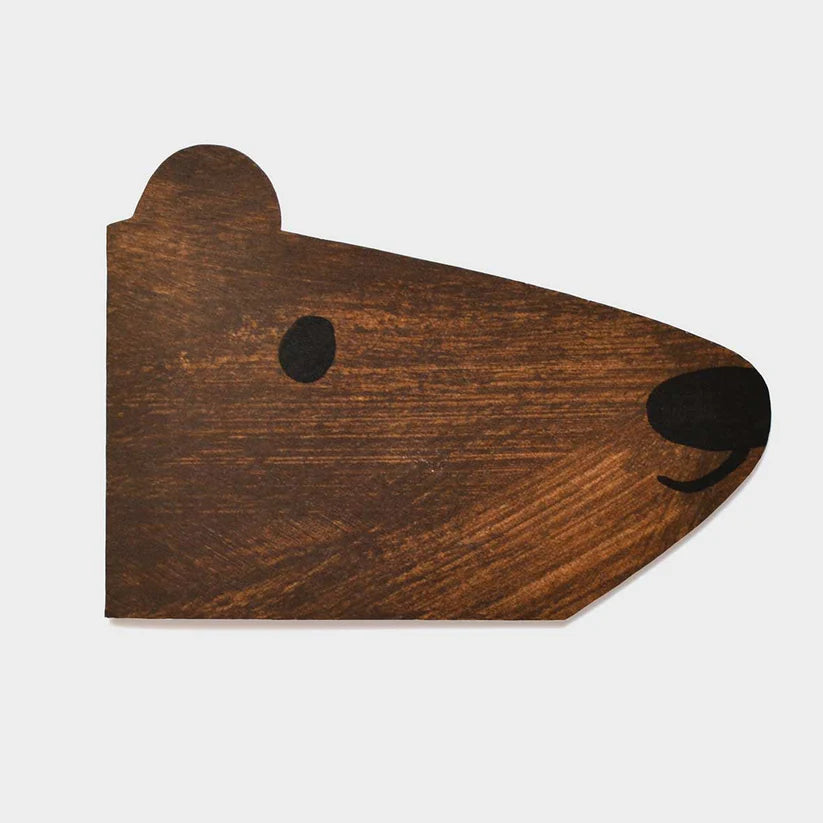 Brown Bear Card - Domestic Science Home