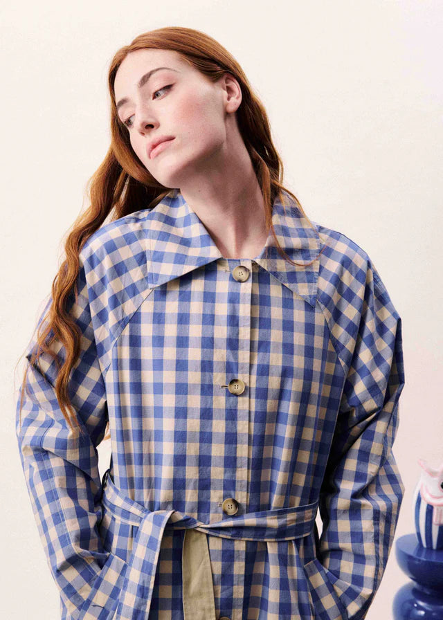 Pocahontas Trench / Blue Azur - Domestic Science Home