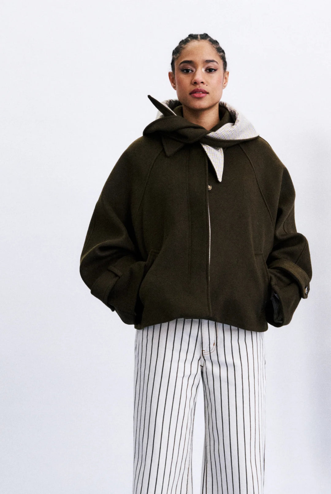 FRNCH Pembroke Coat / Khaki
