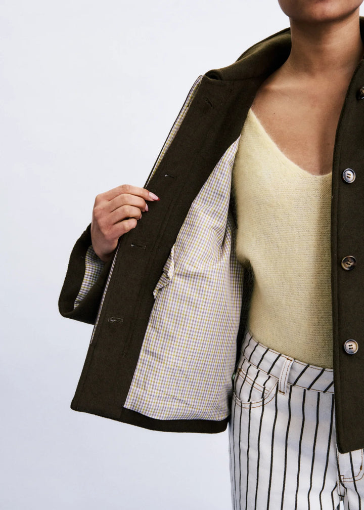 FRNCH Pembroke Coat / Khaki
